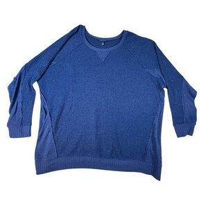 Torrid Women Sweater 4 Blue Tunic Pullover